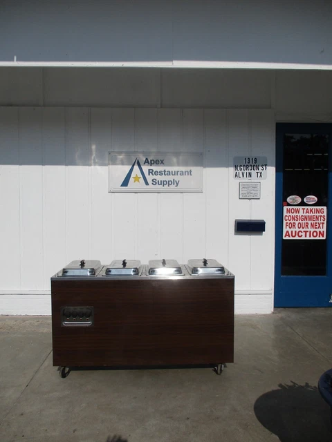Vollrath 38945 60" Hot Food Table w/ (4) Wells & Enclosed Base, 120v, #7906