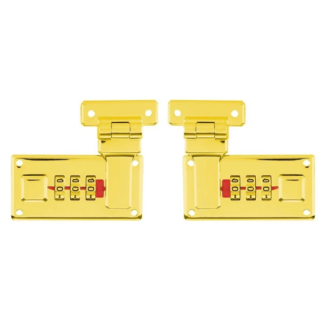2 Cadenas à Combinaison Avec Câble Acier 150cm - Antivol Vélo, Moto, Sacs - 4 Chiffres Personnalisables