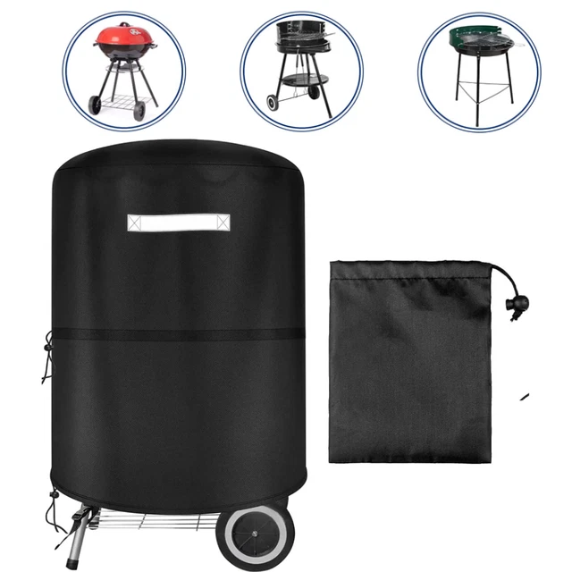 Charcoal Kettle Grill Cover, 22 inch BBQ Cover for Weber Charcoal Grill, Heavy D
