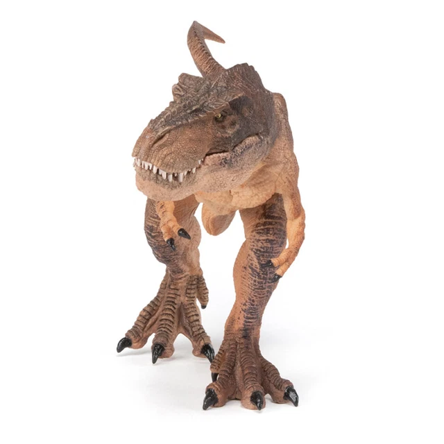 thumbnail image 2 of Papo Brown Running T-Rex Dinosaur Figure - Hand-Painted Realistic Toy For Kids 3+ 2 of 14