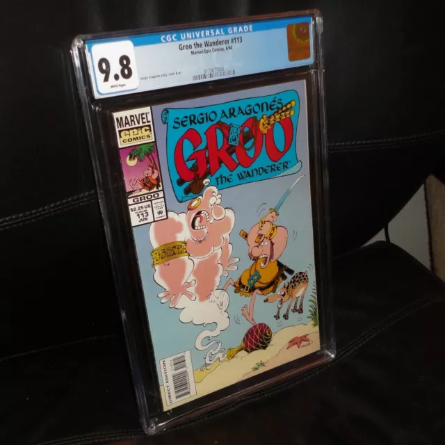 Groo The Wanderer #113 CGC 9.8 NM/MT  Sergio Aragones Marvel Epic 1994