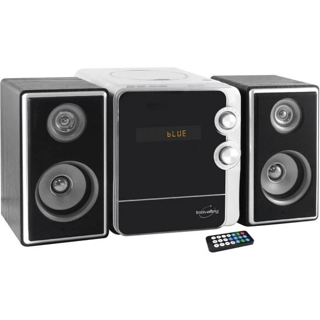 INOVALLEY CH17BTH Chaîne Hifi avec lecteur CD - Bluetooth 5.0 - 2x25W - Radio...