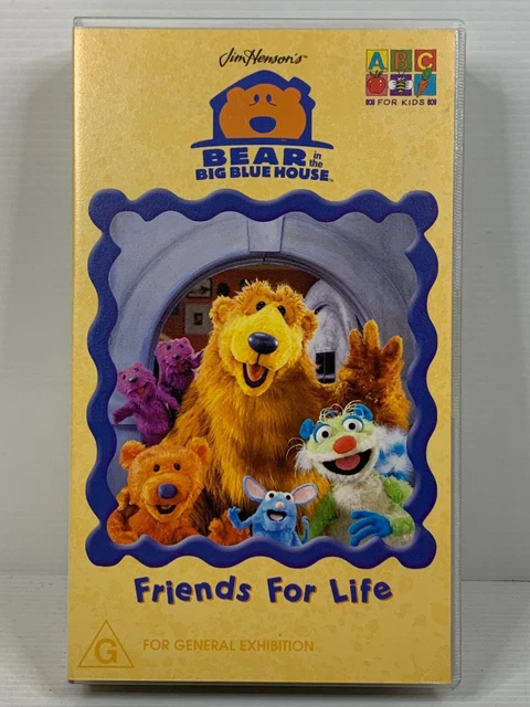 BEAR IN THE Big Blue House - Friends for Life VHS Movie $7.59 - PicClick AU