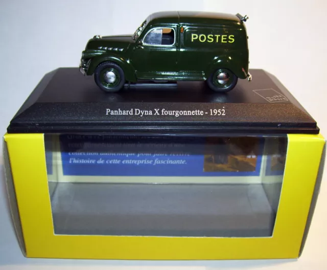 Universal Hobbies Panhard Dyna X Fourgonnette 1952 Postes Poste Ptt Box Occasion