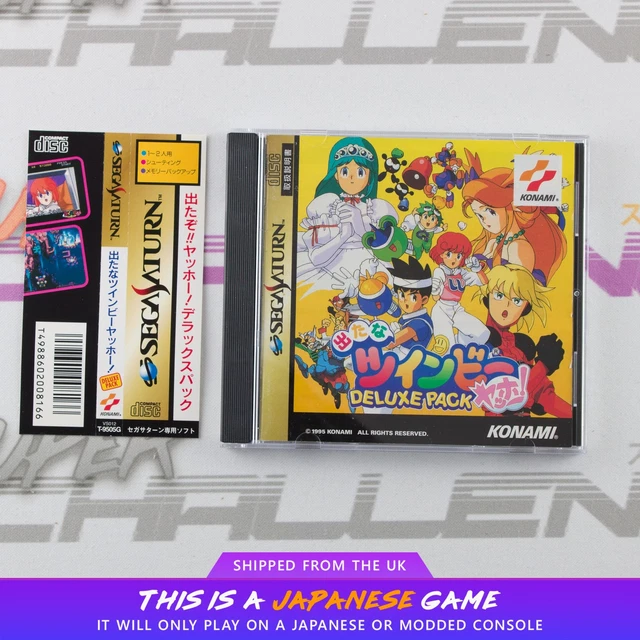 Detana TwinBee Yaho Deluxe Pack NTSC PSX Konami Playstation 1 Shoot'em Up jap - Jeux vidéo