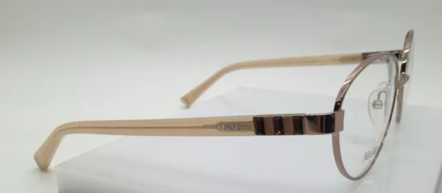 Max Mara MM 1157 Light Brown Y68 Metal Eyeglasses Frame 53-18-135 *SD* 3