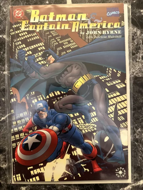 Batman & Captain America DC Comics Marvel 1996 by John Byrne High Grade