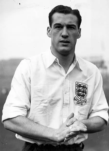 Bolton Wanderers & England Football Player Nat Lofthouse 1951 OLD PHOTO