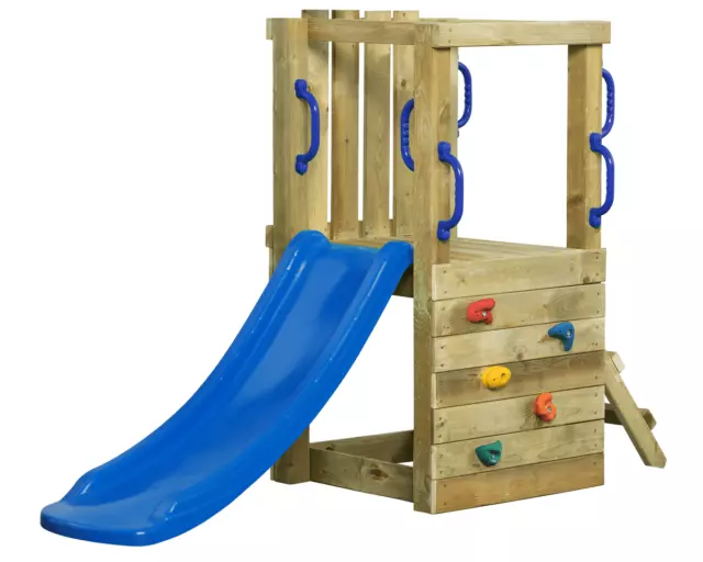 Spielturm Kletterturm Kinderspielgerät mit Rutsche