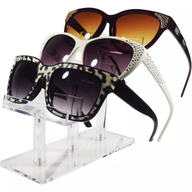 Transparent Sonnenbrille-Display Acryl Gläser Regal  Optischer Shop