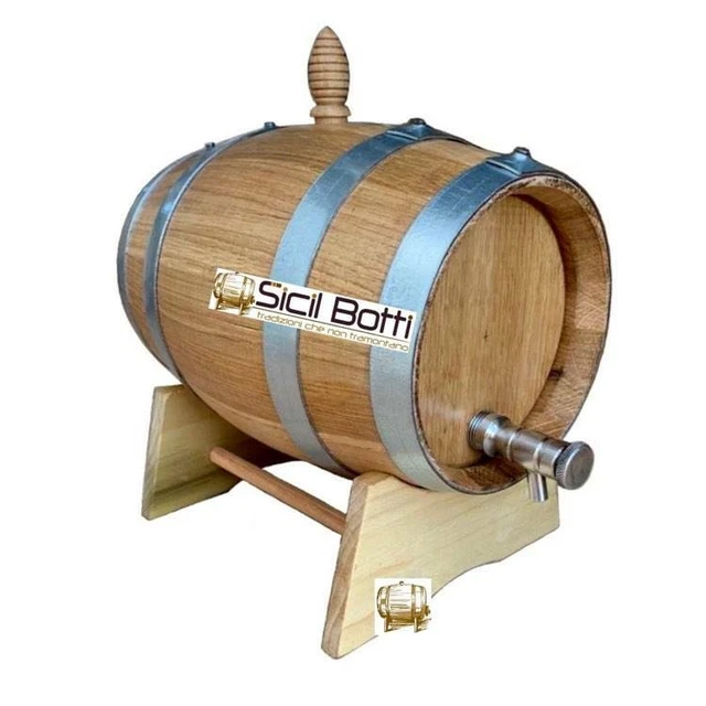 Antica bottiglia da liquore in vetro trasparente con decori a smalto e oro
