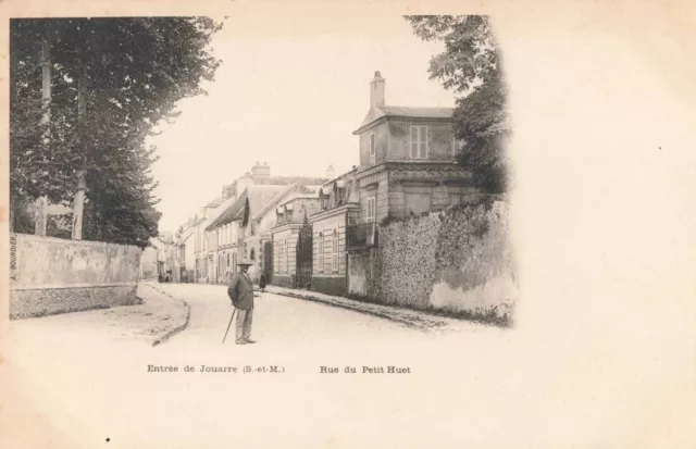 Cpa Seine Et Marne 77 Entree De Jouarre Rue Du Petit Huet