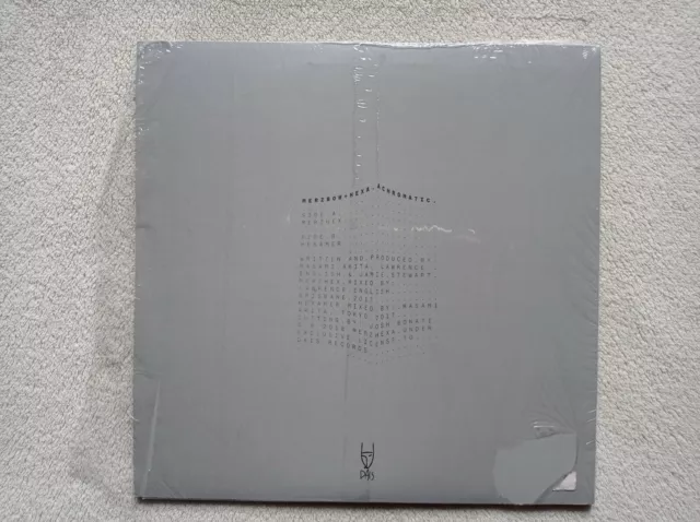 LP 33T MERZBOW + HEXA "Achromatic" Transparent LP DAIS 118 USA  2018 ) 2