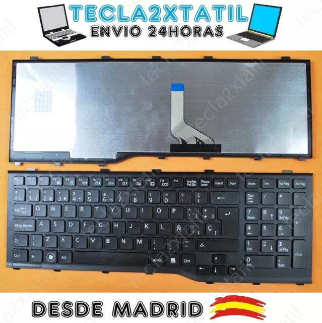 Teclado Para Portatil Fujitsu Lifebook Ah532 En Español