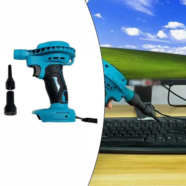 EASY TO USE Cordless Dust Blower Inflator with Blowing and Suction