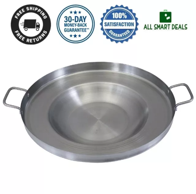 Disco De Arado Para Cocinar Comal Freidor Paellera Wok Acero Inoxidable Sólido