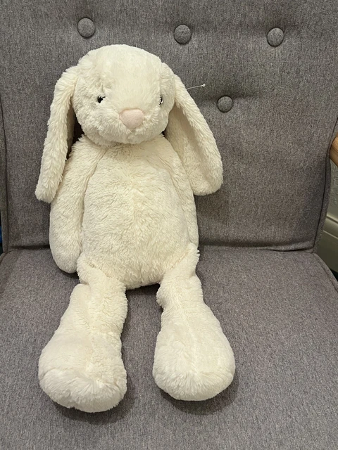 LAURA ASHLEY LARGE 20" BUNNY RABBIT SOFT PLUSH TOY IMMACULATE Cream ...