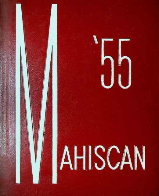 Mamaroneck NY High School Yearbook 1955 Mahiscan Westchester County