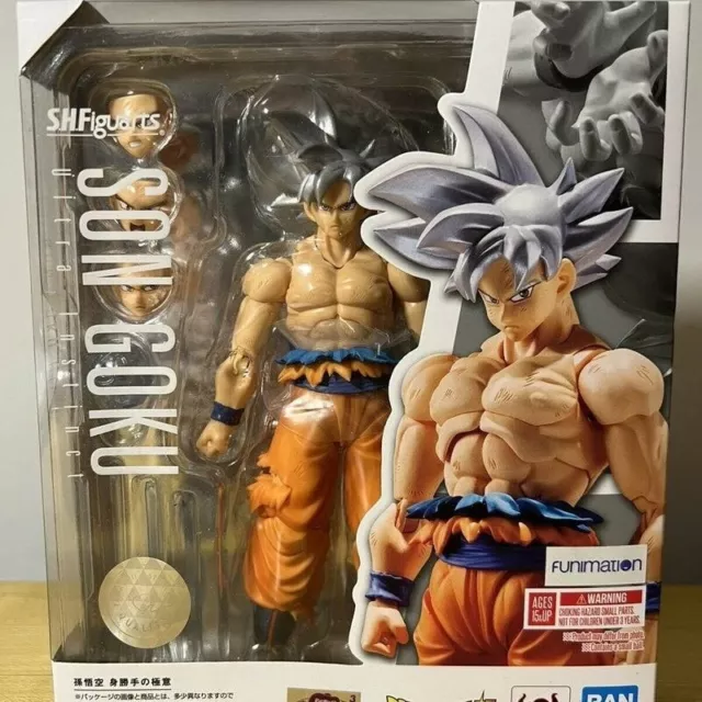 Boneco Sh Figuarts Goku Ultra Instinct Superior Dragon Ball - R$ 651,9