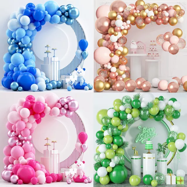 Balloon Arch Kit +Balloons Garland Birthday Wedding Party Baby Shower Decor UK 2