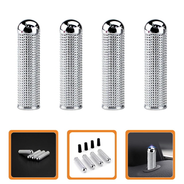 4 pz pulsanti di bloccaggio porte auto universale car door serratura copertura barre auto