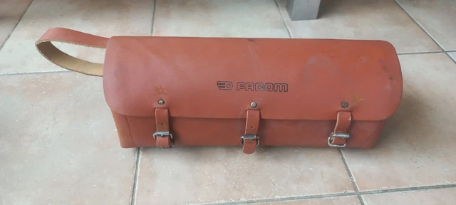 Ancienne Trousse à Outils En Cuir Pour Vélo - Fabrication Française - TBE
