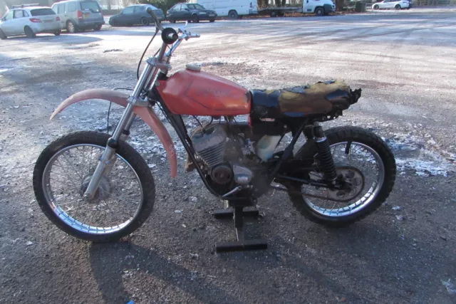 1976 Hodaka Wombat 125 03 Motorcycle Project Two Stroke Enduro Mx Trail Nova