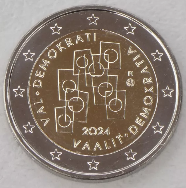 Commemorative coin Finland 2024 Wahlen And Democracy uncirculated