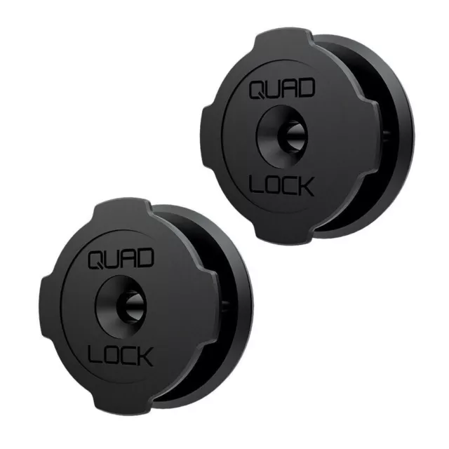 Quad Lock QLM-WAL-B Wall Mount Adhesive Dash Phone holder - Twin Pack  2x pack