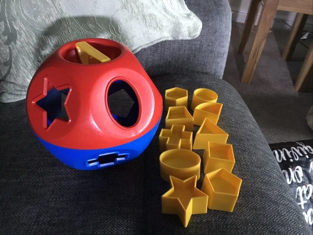 Playkidz Shape Sorter Baby and Toddler Toy, ABC and Shape