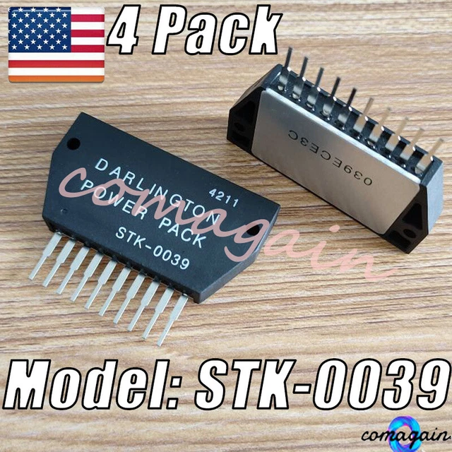 STK0039 STK-0039 Power Amplifier IC Chip - 2-Pack For Pioneer SX Series & Darlington Amps 5 thumbnail image