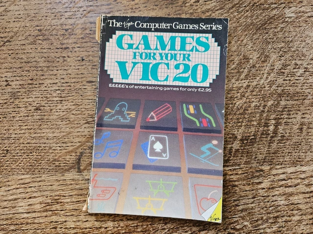 GAMES FOR YOUR Vic-20 Book #Blb1 Commodore Basic Programming Coding £9. ...