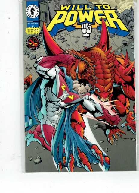 Will To Power #1, #2, Dark Horse comics, 80/80, unread 2