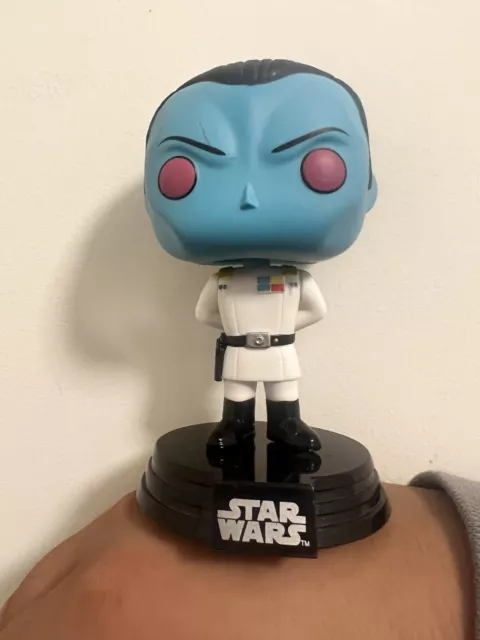 Funko Pop Star Wars Rebels: Grand Admiral Thrawn 2017 Galactic Con (LOOSE/OOB)