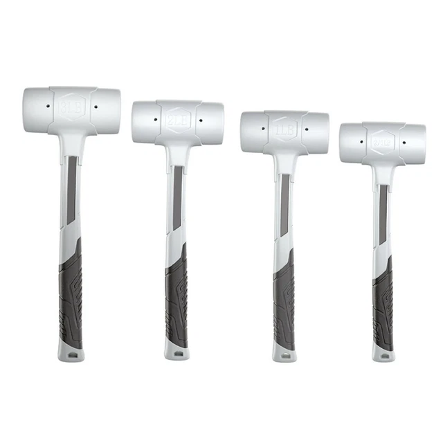 Karl Dahm Marteau En Caoutchouc Blanc 85 Mm 1000 G I Marteau Léger Pour Matériaux Sensibles à La Casse I Résistant à La Saleté I Sans Abrasion I Outil Professionnel – 10563