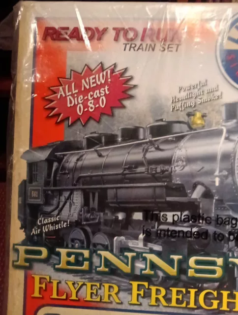 Lionel Pennsylvania  Flyer Freight Train Set Model 6-30089 O Gauge Sealed New 2