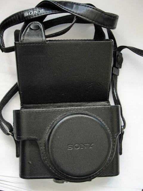 SONY Genuine Jacket Case LCJ-RXF for RX100 cameras -- with strap
