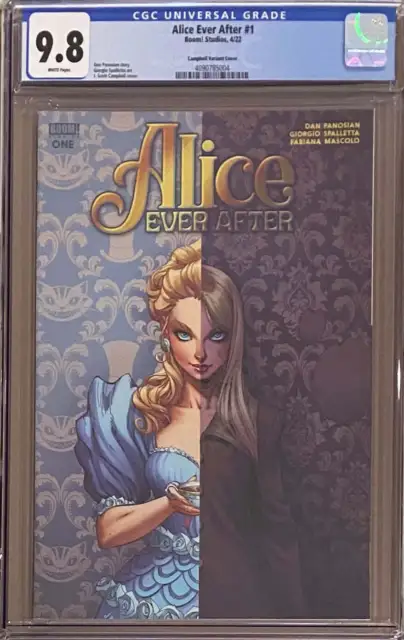 Alice Ever After #1 J. Scott Campbell FOC Reveal Variant CGC 9.8