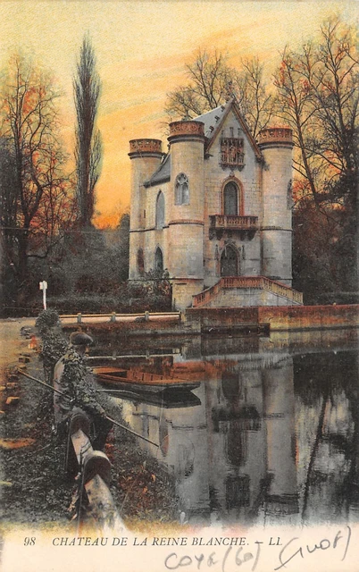 60-Coye La Foret Chateau De La Reine Blanche -N�3889-D/0291
