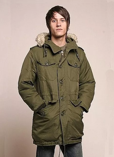 Canadian Armed Forces Winter Work Parka W/Fake Fur Hood