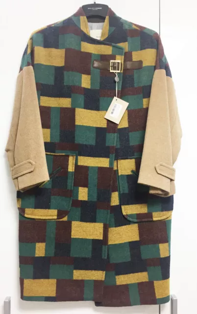 [Band of Outsiders] Multi Color Plaid Oversized Coat Sz 1, US 6-8 / New with Tag