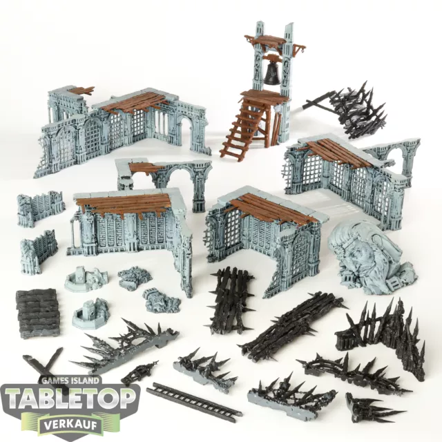 Age of Sigmar: Warcry - 2019 Warcry Starter Set Scenery - teilweise gebaut