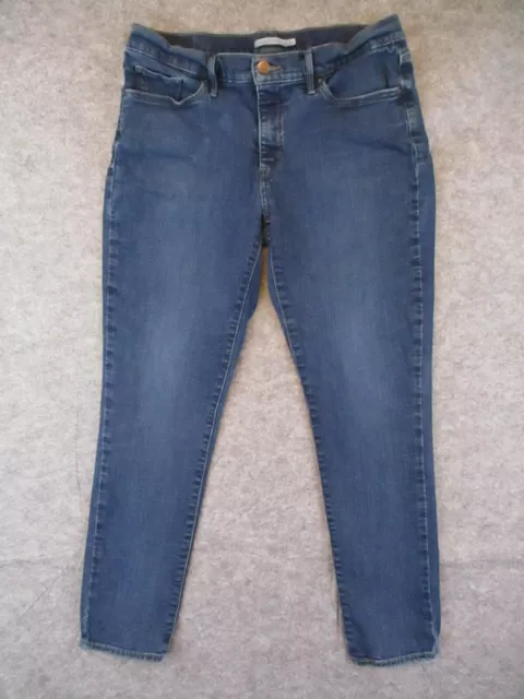 Levis 311 Jeans Womens 32 Blue Denim Shaping Skinny Mid Rise Retro 32x29