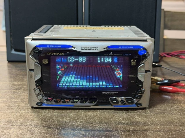 KENWOOD DPX-8000MJ MAIN body car audio operation confirmed $584.46