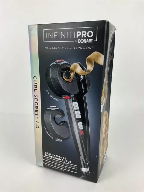 New Conair Infiniti Pro Curl Secret, Dark Slate Gray Black Ceramic Model CD223