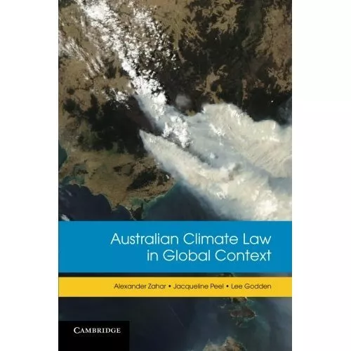Australian Climate Law Global Context Alexander Zahar Paperback 9780521142106 LN