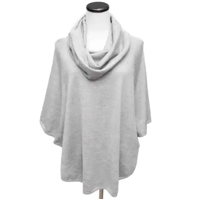 NWT Joie Women's Celia D Cowl Neck Sweater In Heather Grey Size Small