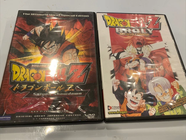 DRAGON BALL Z: The Movie - Broly: Second Coming + Saiyan Showdown ...
