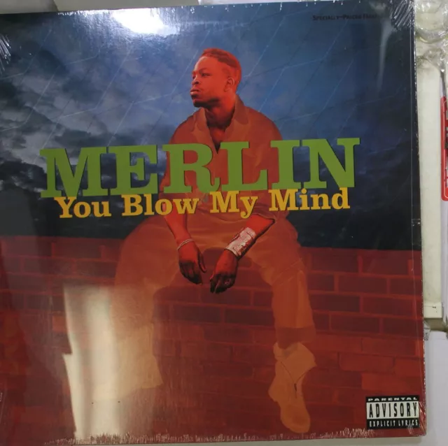 Rap Scellé 12” LP Merlin Vous Blow My Mind / Think About It Sur Reprise