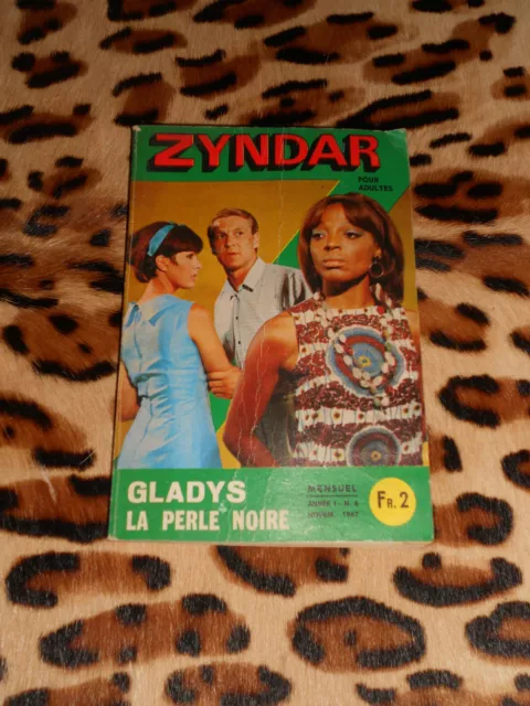 Mensuel ZINDAR n° 6 - Gladys, la perle noire - ARPES, 1967